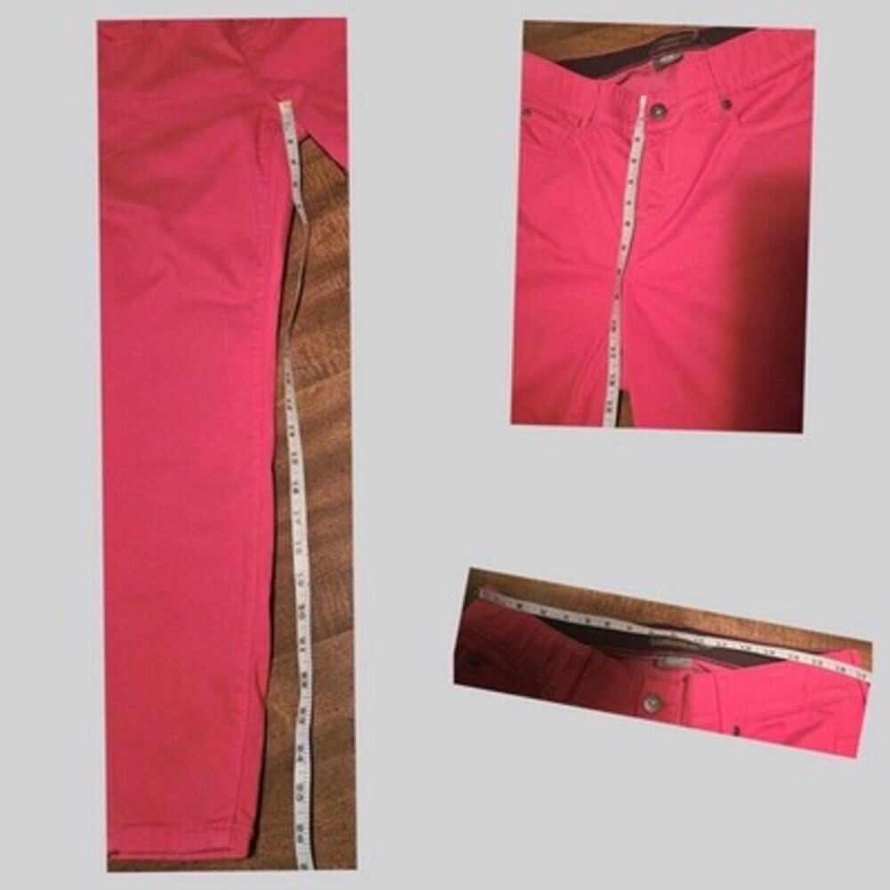 Torrid Women's Bomb Shell Skinny Super Soft Viva Magenta Stretch Jeans Sz 16S - Picture 8 of 11